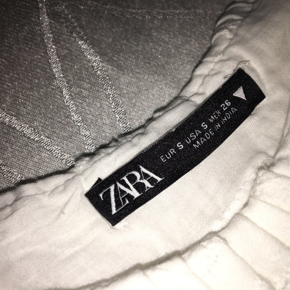 Zara White Lace Crop Top BNWT - Picture 3 of 3